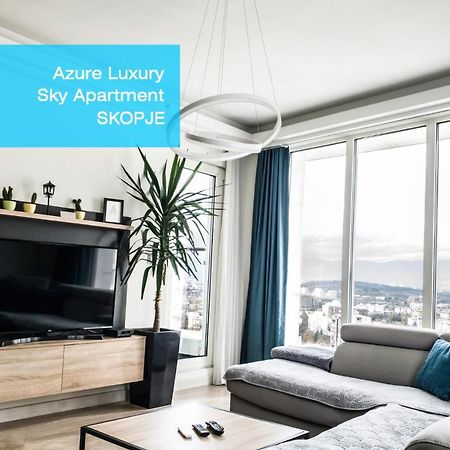 Azure Luxury Sky Apartment Скопье Экстерьер фото