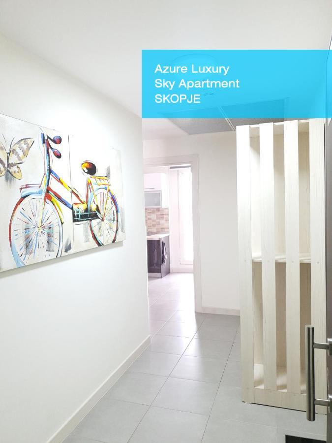 Azure Luxury Sky Apartment Скопье Экстерьер фото
